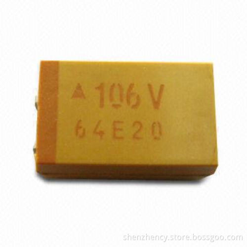 Solid Tantalum Capacitor, Suitable for Military Equipment, Computers and Cellphone